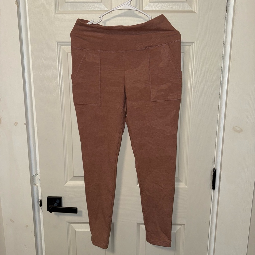 Brown Camouflage Leggings